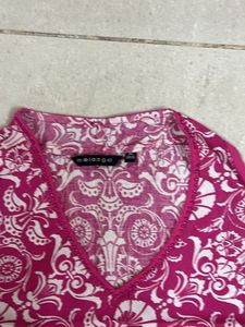 Floral Halter Neck Kurta 💗