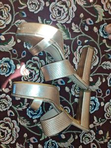 Metallic Gold Sandals