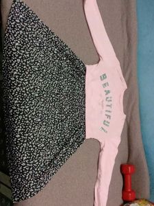 Cute Girl's classic style tops 🖤🤍💓