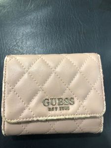 Guess Quilted Wallet Used Condition