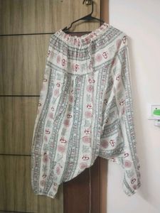 Printed Harem Pants