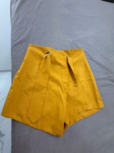 Shein Mustard Skirt - XS