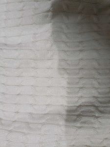 White Knit Tube Top