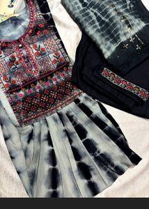 Embroidered Suit Set
