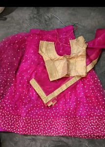 pink Lehenga choli