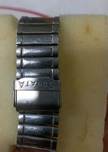 Sonata Men&#39;s Silver Watch