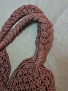 Macrame Tote Bag