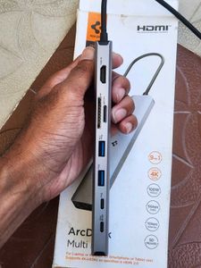 Spigen ArcDock Multi Usb Hub – Space Gray (9-in-1)