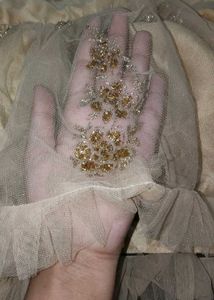 Beaded &amp; Ruffled Party Dress