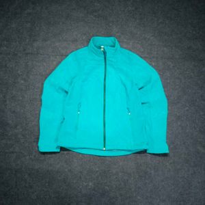 Teal Fleece Jacket
