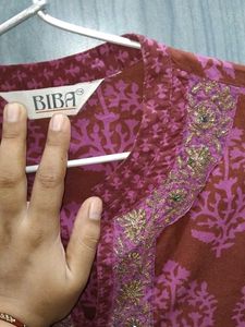 Biba Anarkali Kurta Set