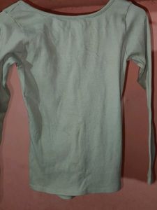 Mint Green Long Sleeve Top