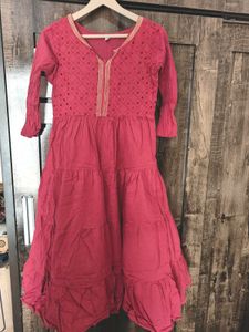 Embroidered Anarkali Kurta