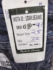 G@47  Size-28 Slim Jeans