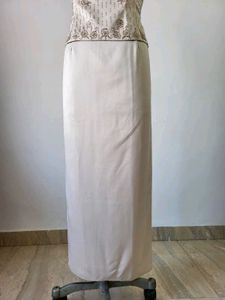 Vintage Beaded Evening Gown