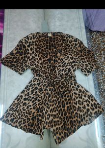 Leopard Print Top