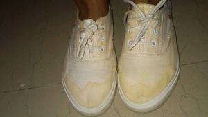 White Korean Cute Sneaker