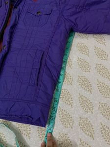 Unisex Purple Jacket For Kid