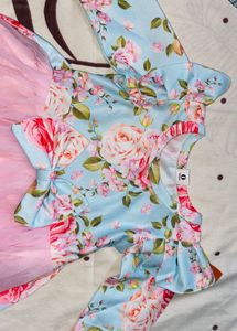 Floral Tulle Dress