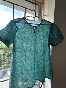 Green Floral Dress