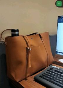 Savana Tan Tote Bag