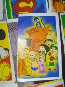 30 Cartoon Child Playing Awesome Cards