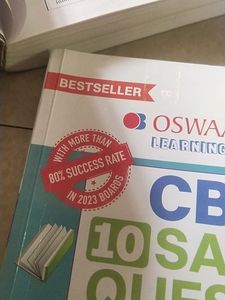 Oswal Book CBSE Sample Paper For Maths