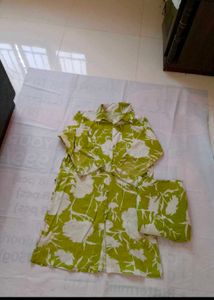 Floral Print Green co-ord set