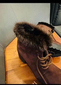 Commander Fur Boots