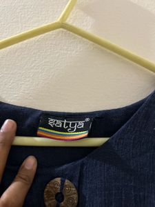 Navy Blue Maxi Dress