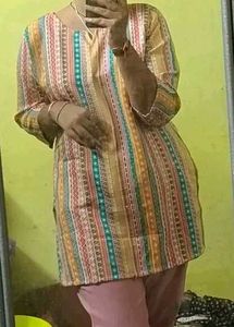 Printed Short Kurti