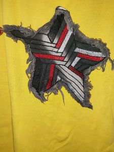 Mustard Colour T Shirt