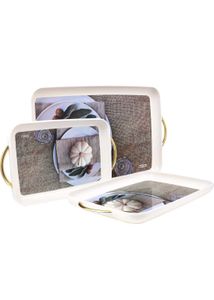 Nayasa Propser Plastic Rectangular serving Tray