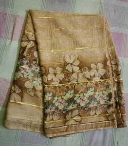 Floral Print Saree