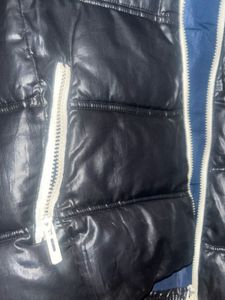 Stylish Black Puffer Vest