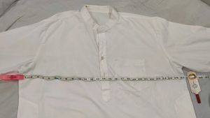 White Kurta For Man