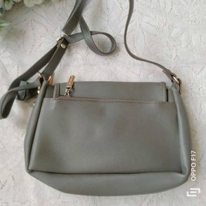 Grey Sling Bag