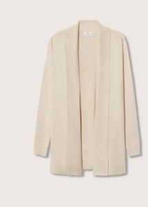 Mango Elegant Cream Cardigan