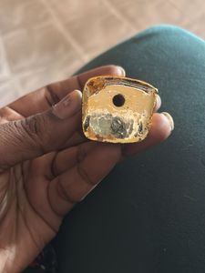 Golden Buddha Figurine