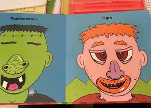 Funny Monster Magnetic Board Book