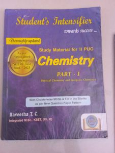 Student’s Intensifier Chemistry Part I & II