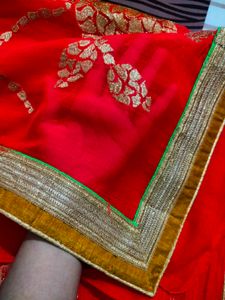 New Heavy Festive Wear Saree For Chowt/Diwali Puja