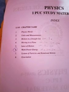 Narayana Physics Karnataka PUC Material