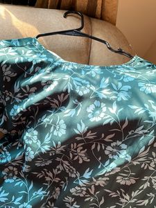 CHEMISTRY- Green Coloured Top With Half Sleeves
