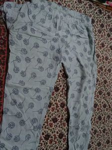 Floral Print Casual Pants