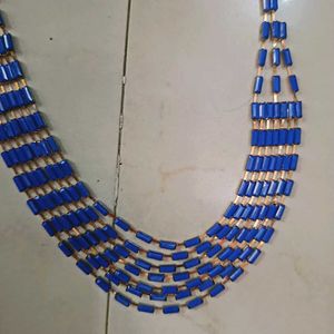 Seven  Layered Beaded Necklace