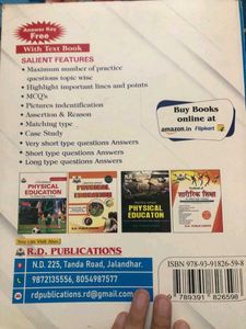 Class 12 Physical Education Book With AnswerBoolet