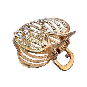 Golden Heart Hair Clutcher Combo Pack of 4