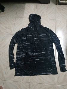 New Black & White Hoodie