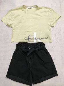 Crop Top With Shorts